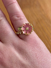 Pink Daisy Ring