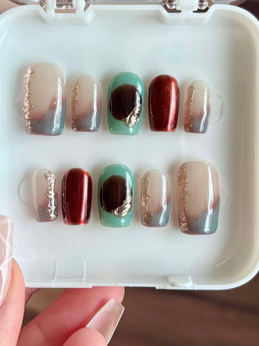 3520 Press On Nail Set Size XS/3