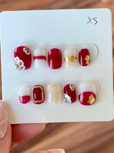 610 Press On Nail Set Size XS/3