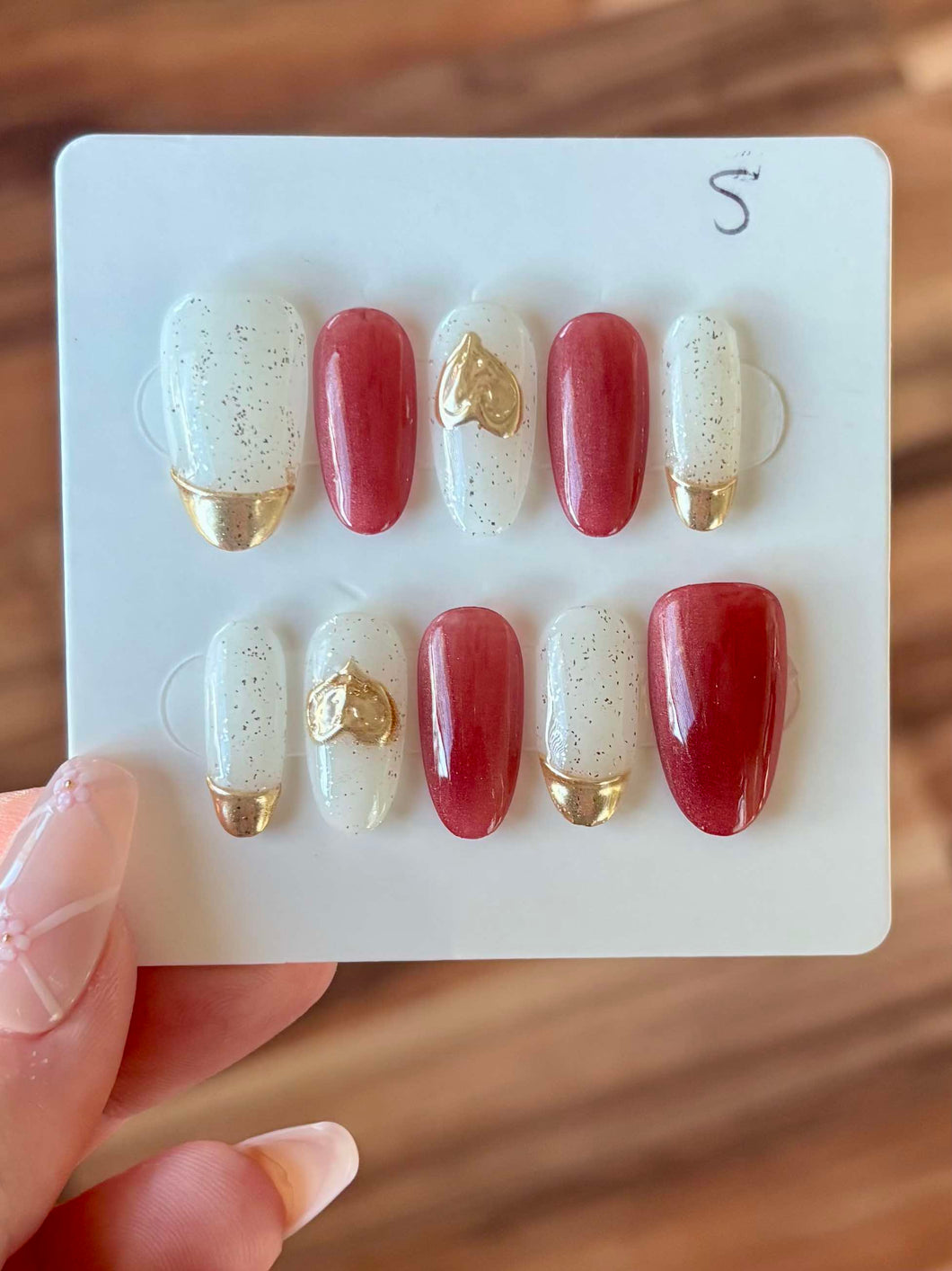 638 Press On Nail Set