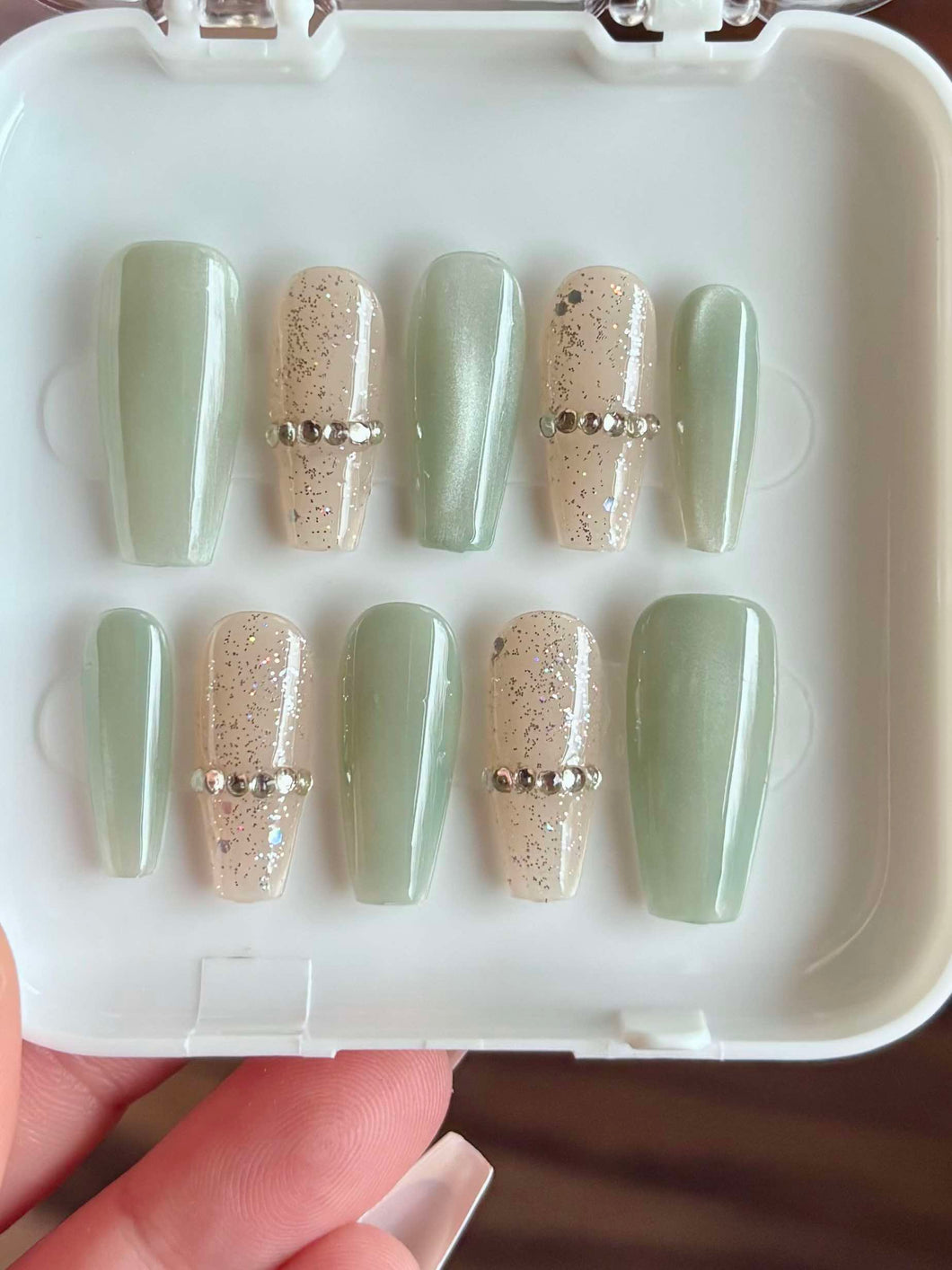 333 Press On Nail Set Size XS/3