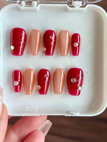 5983 Press On Nail Set Size XS/3