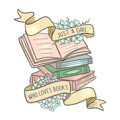 Loves Books Sticker