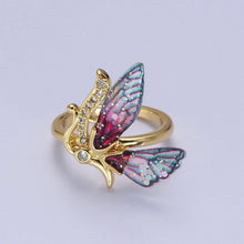 Elegant Butterfly Gold Ring