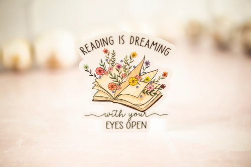 Reading is Dreaming Sticker