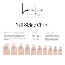 Rose Gold Press On Nail Set Size XS/3