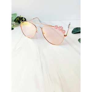 Rose Floral Sunglasses