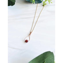 Red Goldstone Necklace