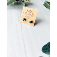 Green Freshwater Pearl Earrings