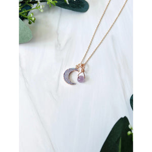 Luna Amethyst Necklace