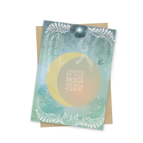 Love You to the Moon and Back Card