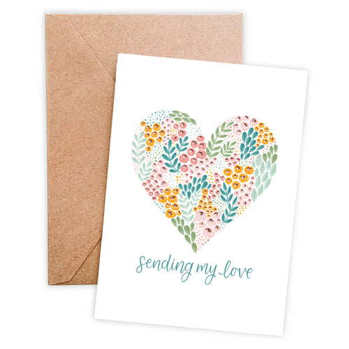 Sending My Love Card